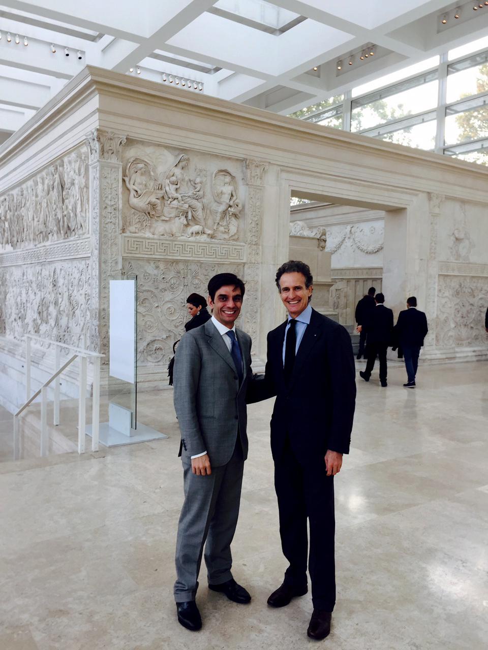 Alessandro Benetton, Founding Managing Partner of 21 Invest with Fabrizio Chines, Chairman and CEO of SIFI